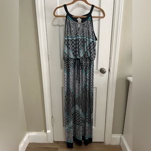 EnFocus Studio sleeveless maxi dress Sz 8